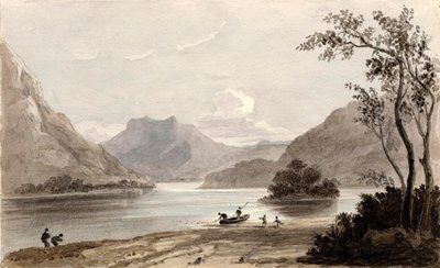 Loch Erne, 1826-27 door Mary Elizabeth Monck